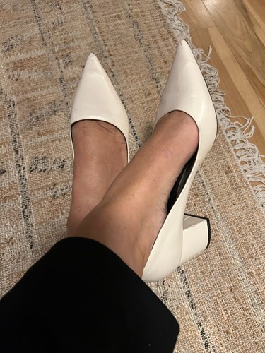 Dune cream leather pointed - dune,