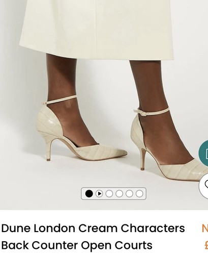 Dune ladies london cream - ladies,